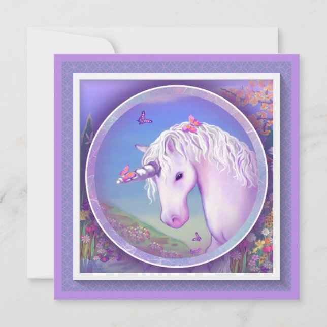 Ett tomt kort för Lila Paradise (Framsida)