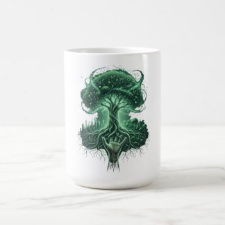 Ett Träd En Framtid Kaffemugg