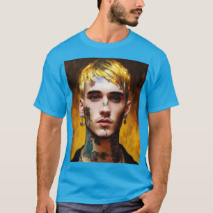 Ett traditionellt mästerverk i tatuering t shirt