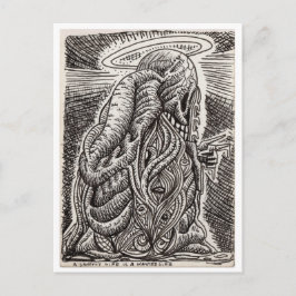 Ett tryggt liv är ett slösat liv vykort