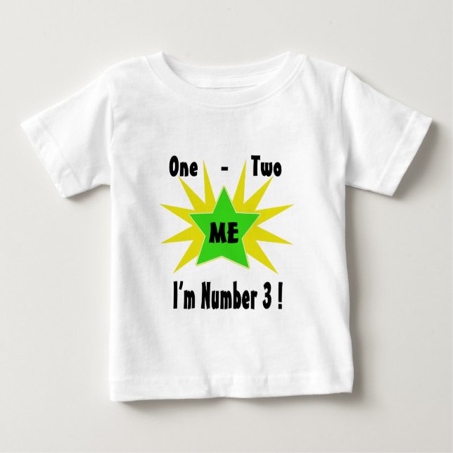 Ett två jag nummer 3 t-shirt (Framsida)