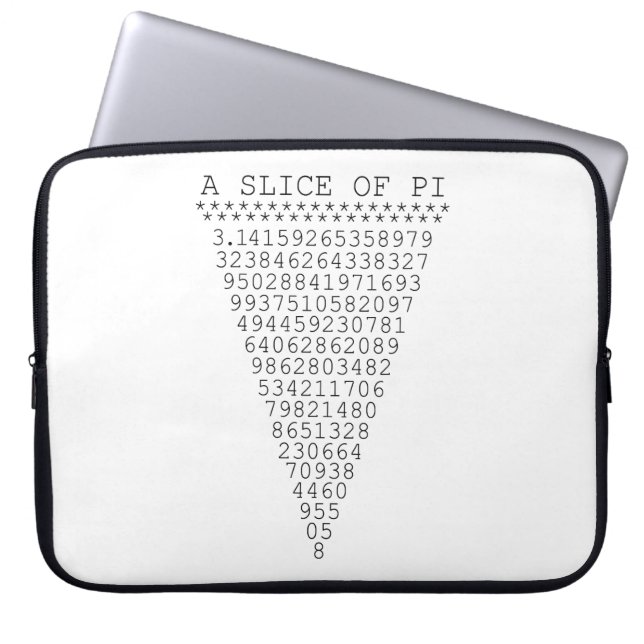 Ett typiskt segment av Pi Laptop Sleeve (Framsidan)