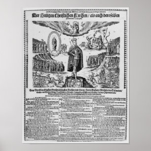 Ett tyskt TV-program som skildrar Adolphus Champio Poster