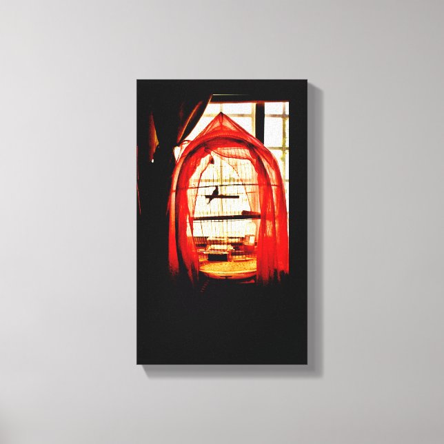 Ett tyst ögonblick canvastryck (Framsida)