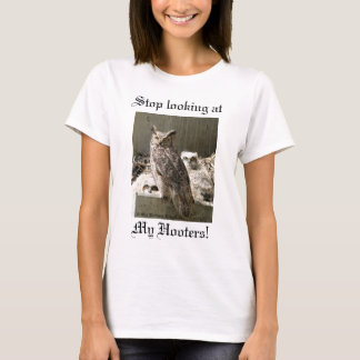 Ett ugglatryck, t-shirt