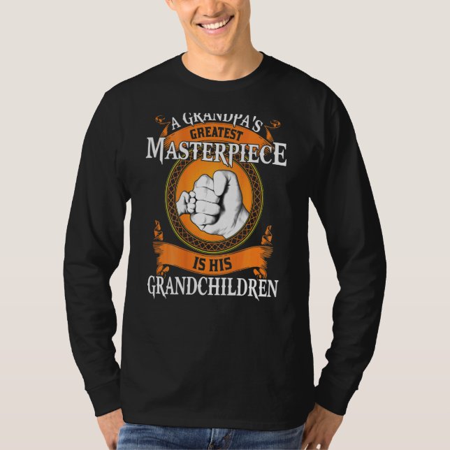 Ett Underbarare mästerverk är hans farbarn T Shirt (Framsida)