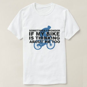 Ett underbart cykliskt bike tänker på mig för b t shirt
