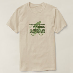 Ett underbart cykliskt cykliskt program tänker p t shirt