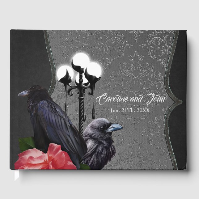 Ett unikt bröllop gästböcker (Framsida)