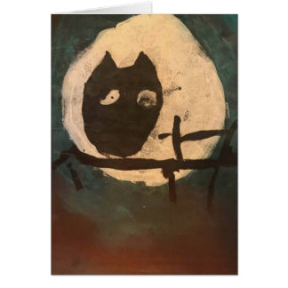 Ett unikt objekt som göras av ett barn med Down OBS Kort