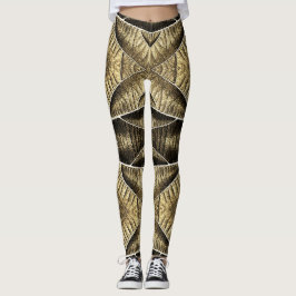 Ett unikt struktur, "Ratti_Kreativ_Arts" Leggings