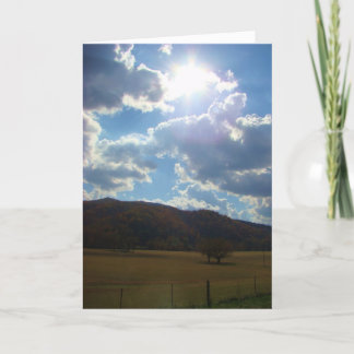 Ett uppmuntringskort tack kort