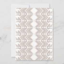 Ett upprepande geometriskt mönster med diamantform inbjudningar