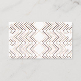 Ett upprepande geometriskt mönster med diamantform visitkort