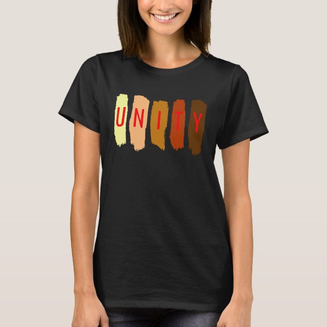 Ett upprop om enighet kristen t shirt (Framsida)