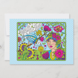 Ett upptaget Life_Flat Card 7" x 5"