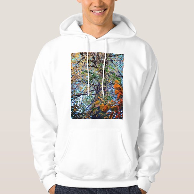 Ett urval löv hoodie (Framsida)