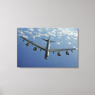 Ett US-flygvapen B-52 Stratofortress Canvastryck
