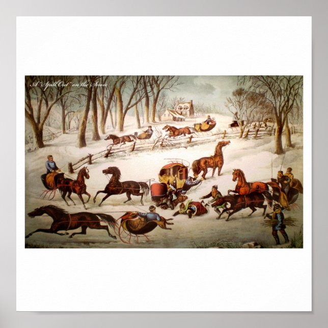 Ett utfall på Snö Poster (Framsidan)