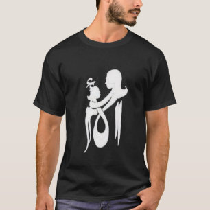 "Ett utkast som avbildar Moderskap: Brev sammanfog T Shirt