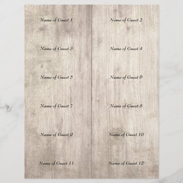 Ett utkast till konfiguration för 12 "kutterbara"  (Framsida)