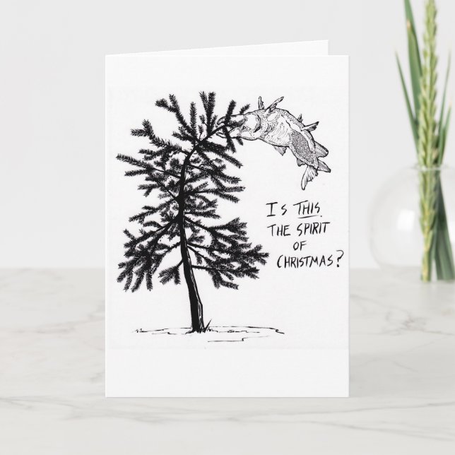 Ett utmärkt julkort helgkort (Framsida)