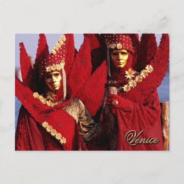 Ett vackert par Älskare Vykort (Framsida)