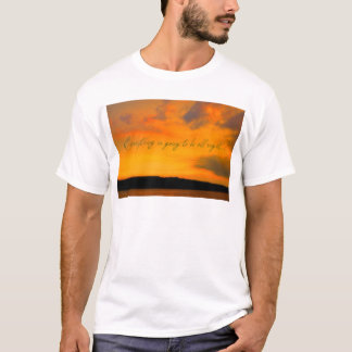 Ett vackert sätt att uppmuntra och lugna tee shirt