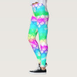 Ett vackert spektrum av sjöjungfru färg-balkar leggings<br><div class="desc">VARA I SIREN BEAUTIFUL OCH POWERFUL</div>
