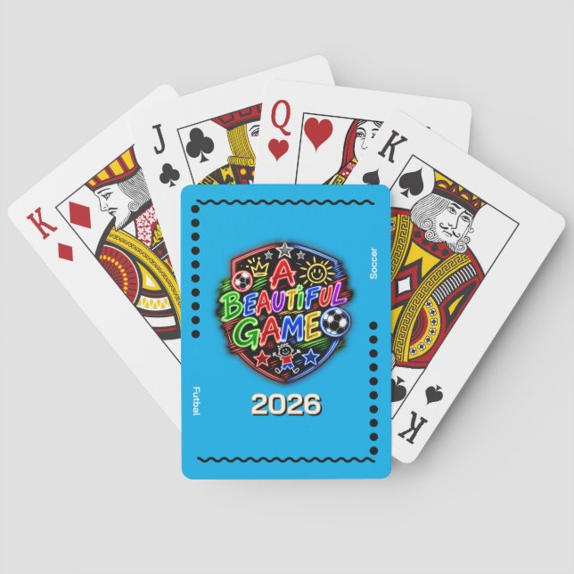 Ett Vackert Spel Barn Casinokort (Baksidan)