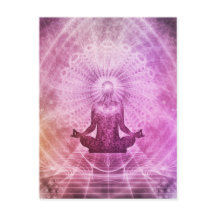 Ett vackert vykort för andlig Awakaking