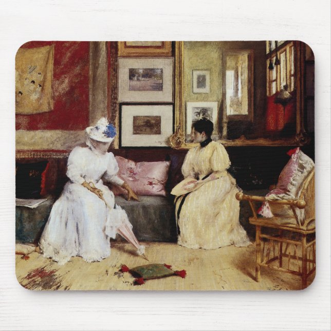 Ett vänligt samtal musmatta (Framsidan)