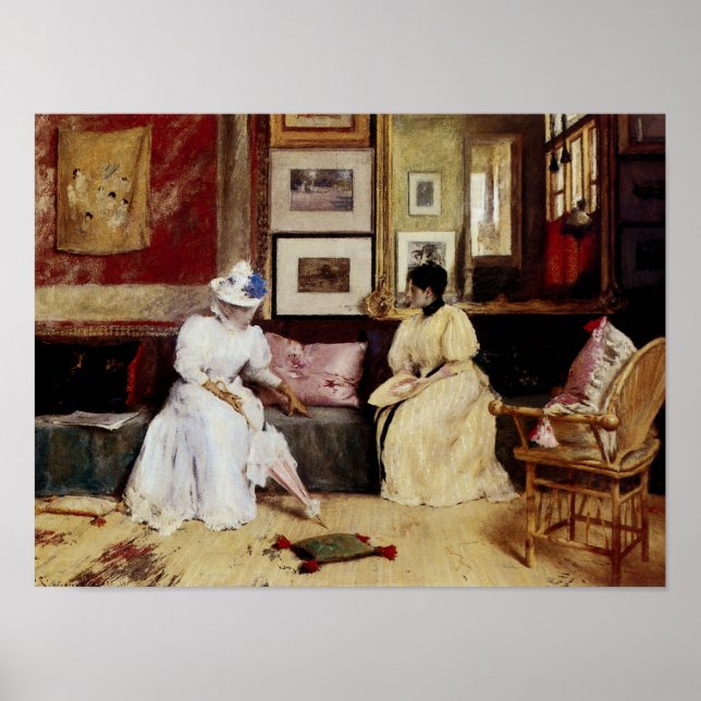 Ett vänligt samtal poster (Framsidan)