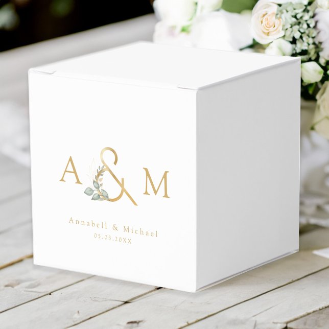 Ett varmt tack! Eucalyptus Ampersand Box Presentaskar (Skapare uppladdad)