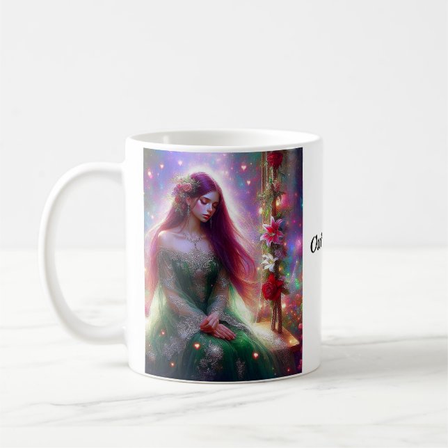 Ett varsamt Kopp för att  ditt sinne - kaffe Mugg (Vänster)