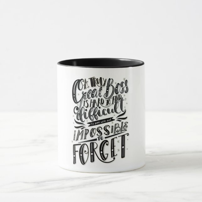 Ett verkligt underbarare chef mugg (Center)