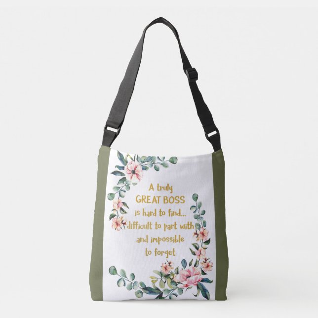 Ett verkligt underbart chef-uppskattningsstöd, Che Axelväska (Framsida)