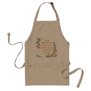 Ett verkligt underbart chef-uppskattningsstöd, Che Förkläde