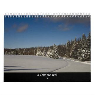 Ett Vermont år Kalender