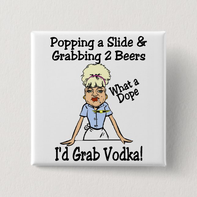 Ett vilket tjack knapp (Framsida)