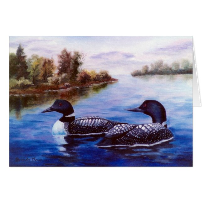 Ett vilket tomma kort för paraLoon (Framsidan Horizontal)