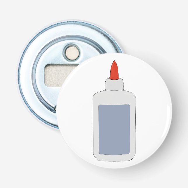 Ett vintage skollim från 80-talet, 90-talet flasköppnare (Framsidan)