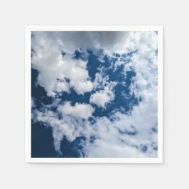 Ett virrvarr av moln pappersservett