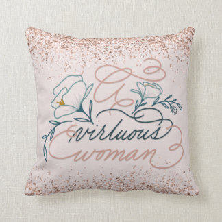 Ett virtuellt kvinnorprat på 31 Dekorativ kudde