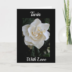 ETT VITT BIRTHDAY RO TILL MITT "TWIN CARD" KORT