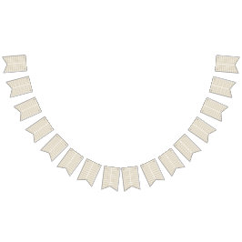 ett vitt och guld-geometriskt mönster vimplar