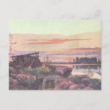 Ett vykort för höstdagars Helgdag