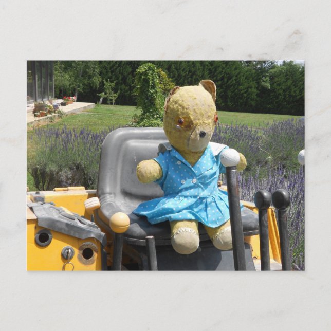 Ett vykort för roligt som ska skickas till någon s (Framsida)