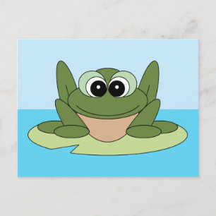 ett vykort för sjömil Lycklig Frog