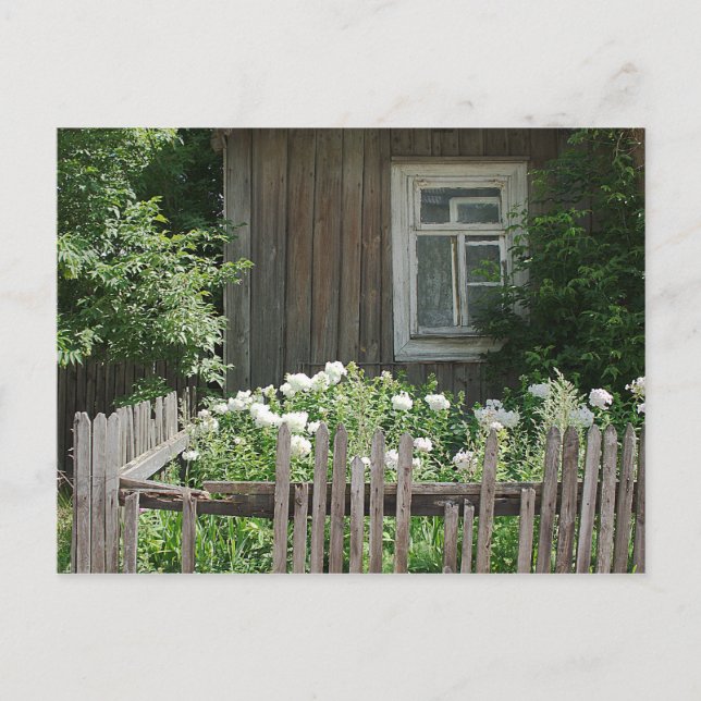 Ett vykort för trähut (Framsida)